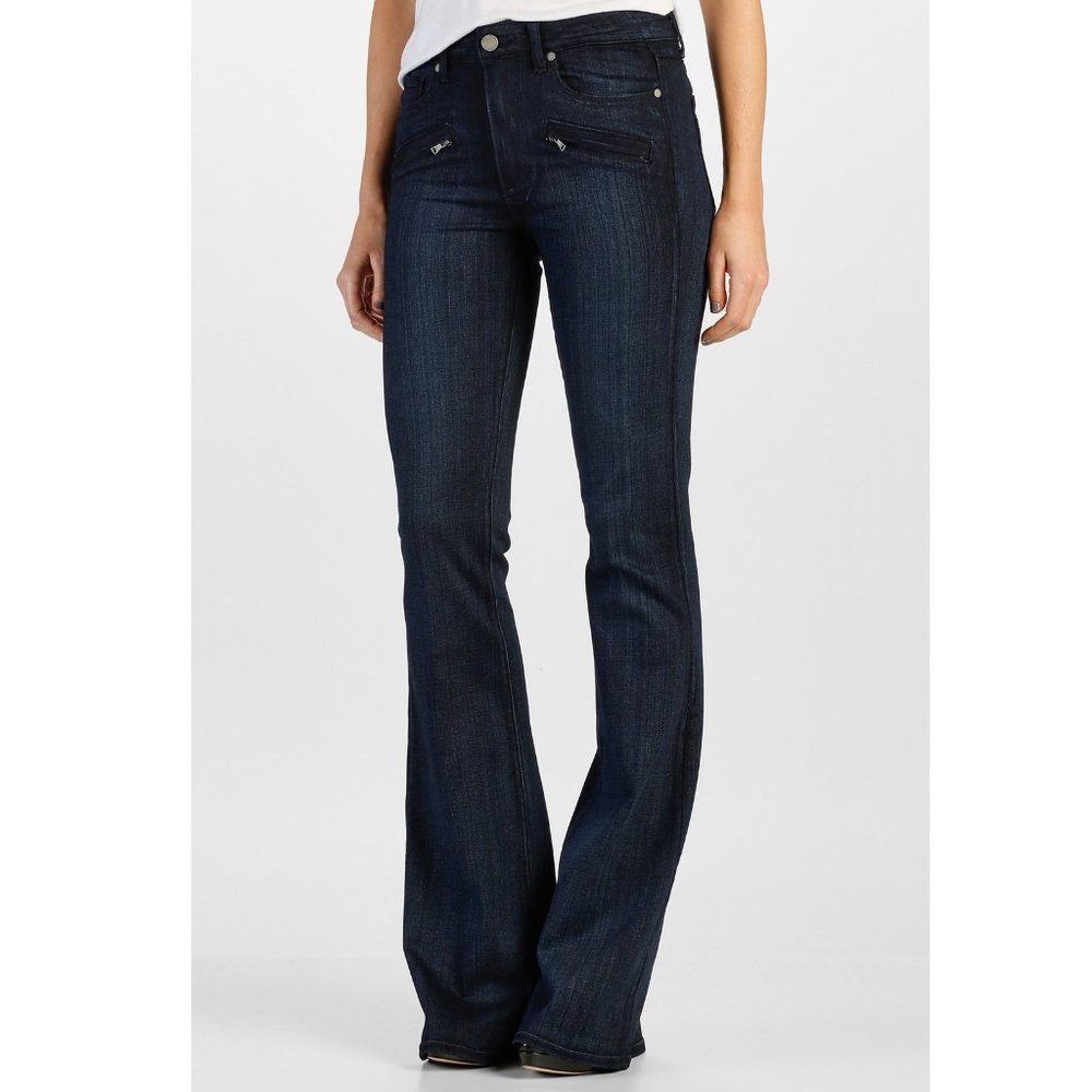 Paige Denim Renata Zip Jeans in Georgie